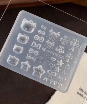 Khuôn Silicon tạo Charm Nail (Nhiều mẫu)