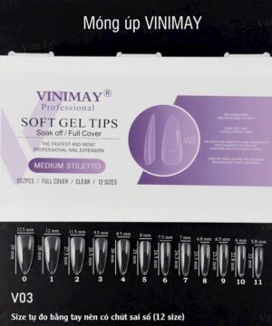 Móng úp Vinimay bền dẻo Cao cấp Chính hãng